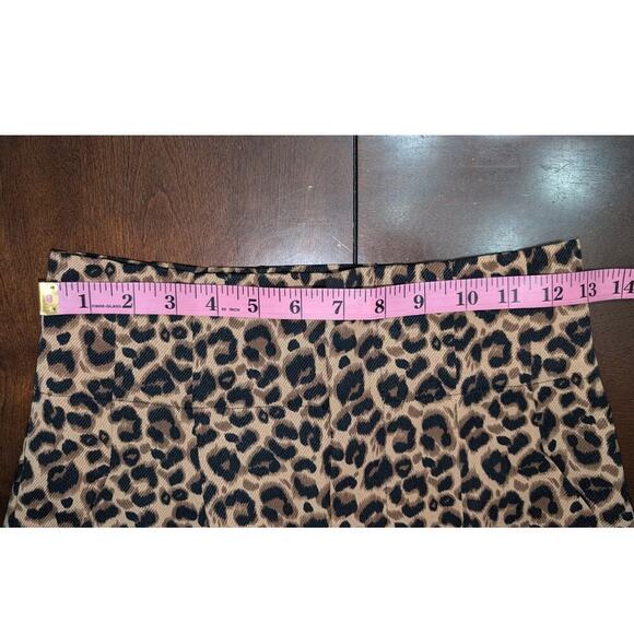 NWT Endless Rose High Waist Band Leopard Print Mini Skirt XS - Picture 9 of 12